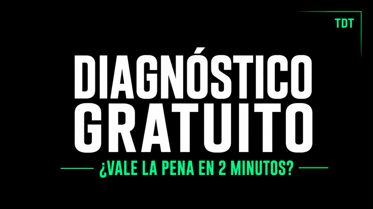 Diagnóstico gratuito de TDT: ¿vale la pena en 2 minutos?