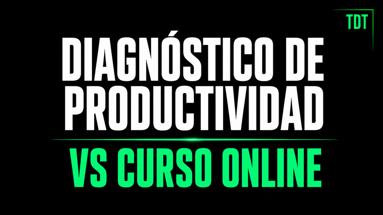 Diagnóstico de productividad o curso online: ¿qué elegir?